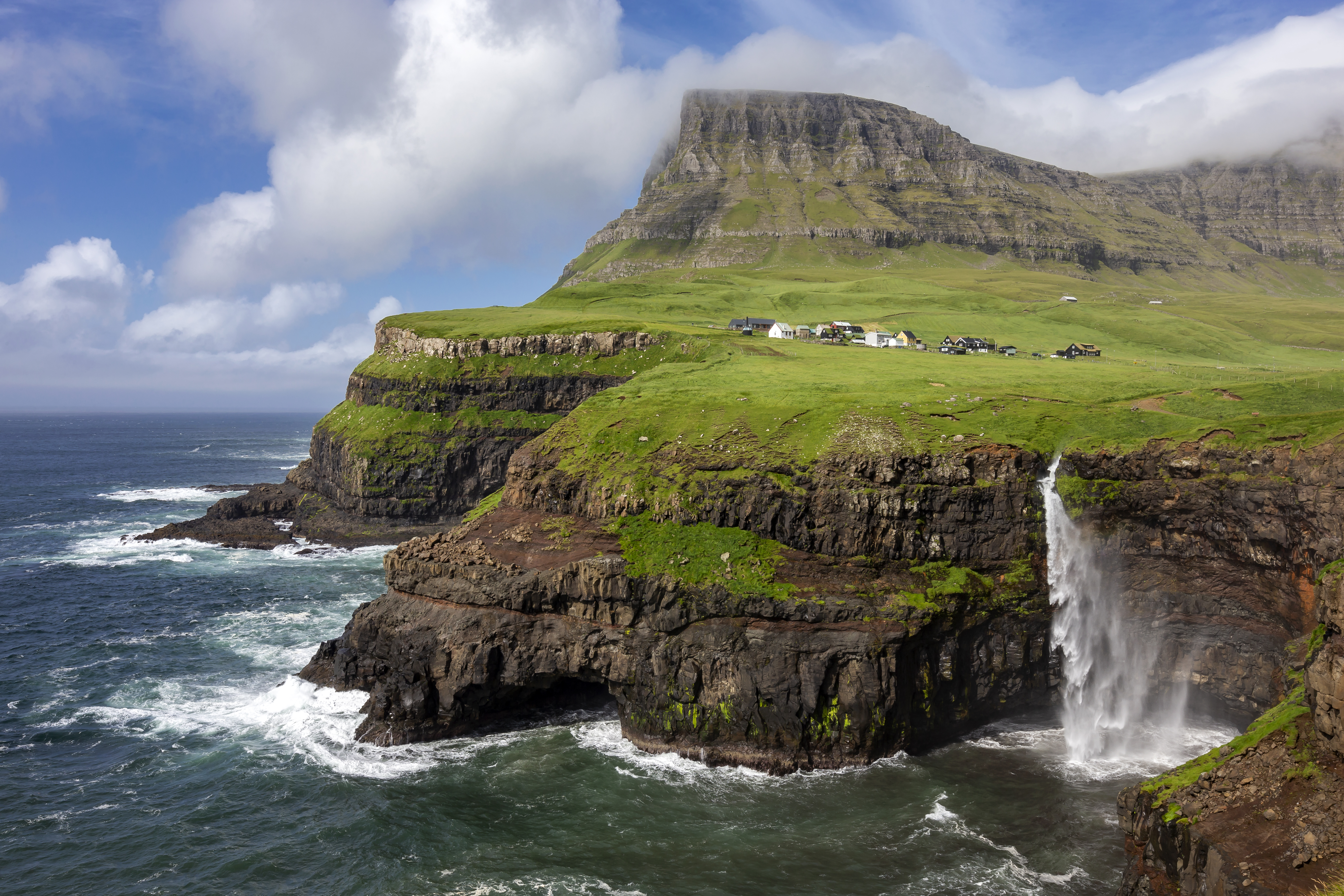Classic 6 Day Summer Package | Faroe Islands Full Experience - main view in Tórshavn