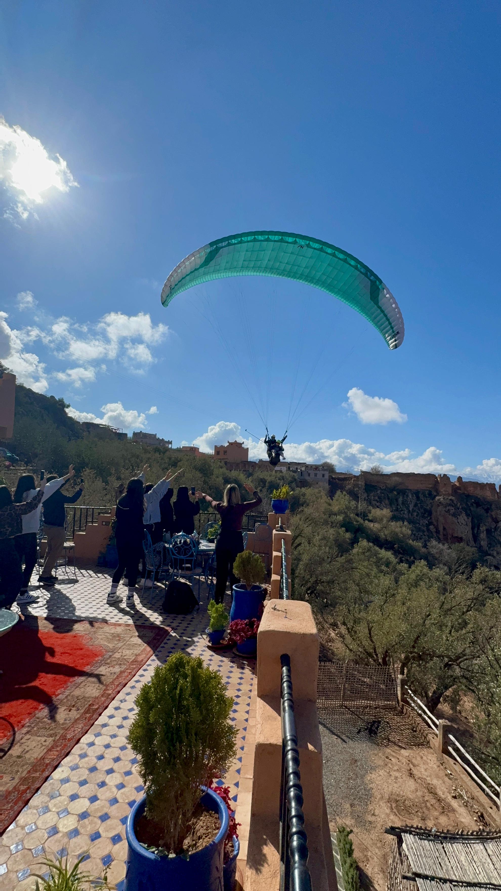 Sunset Paragliding Over Agafay Desert from Marrakech - view 3